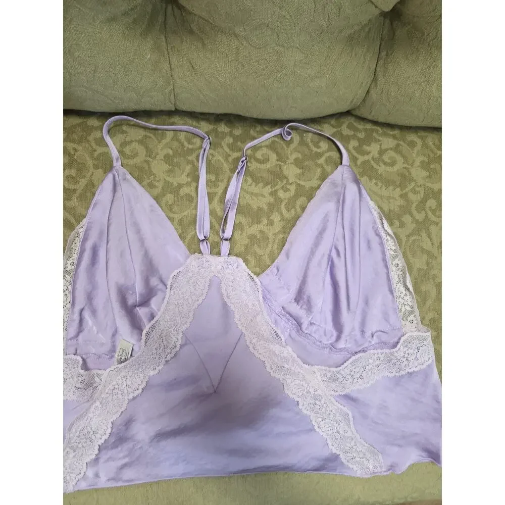 Free People Intimately Free People Silk Lace Top Medium